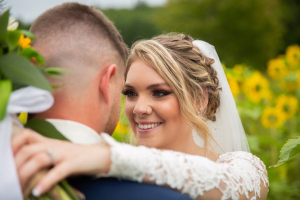 Fall wedding at The Hitching Post