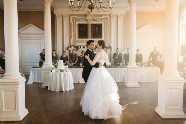 First dance if the newlyweds