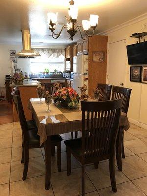 FRANCIS HOUSE: Residents' Common Dining Area