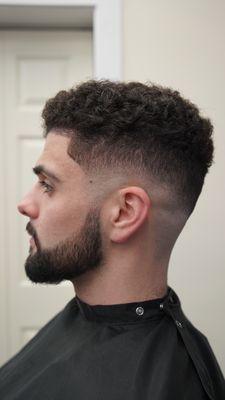 Mid-Fade with BeardLineup !