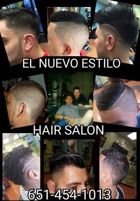 men's haircut