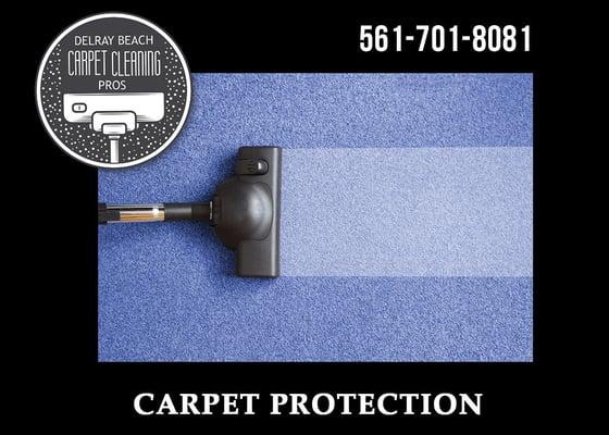 Delray Beach Carpet Cleaning Pros - Carpet Protection