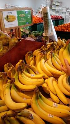 $0.28lb bananas - great for family altar and perfect post workout snack for potassium to prevent leg cramps.