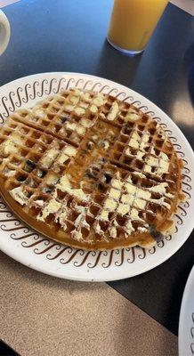 Blueberry waffle!