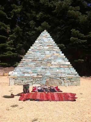 Ceremony at The Sanctuary, Mt. Shasta.