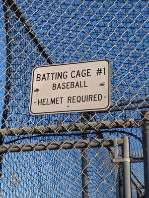 Batting Cage #1 for baseball