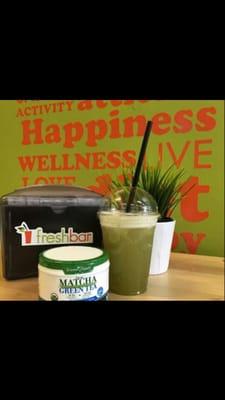 Our especial matcha tea. Alkali zing, energizing, detoxifying, rejuvenating