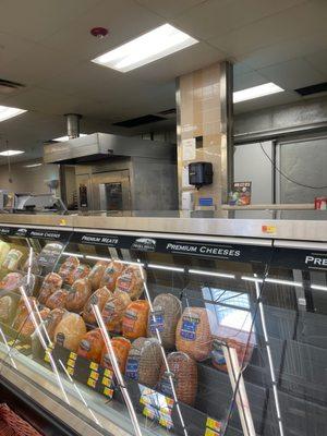 Deli counter nobody working