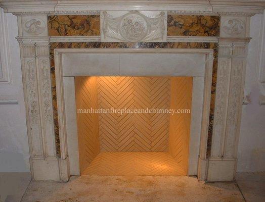 Custom Designed and Built, Masonry Firebrick Fireboxes Installed