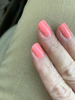 Chipped nails