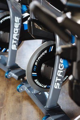 Highest quality Stages bikes with power meters to track your progress.