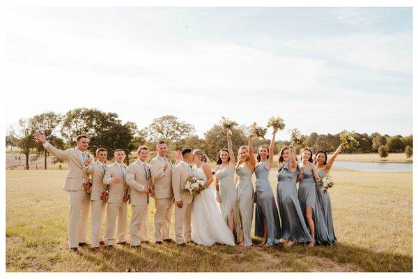 Happy Wedding Day Haley and Justin! 
Laura Lee Photography.