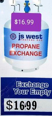 Propane Exchange $16.99