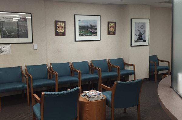 Greater Michigan Orthopedics waiting room