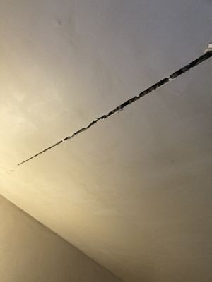 CEILING Below 'insulated' attic!