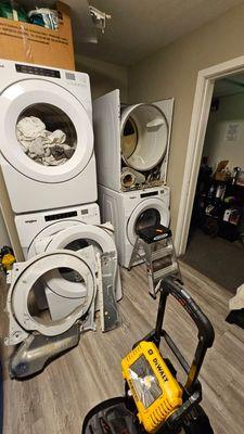 Dryer repair for a nursing facility