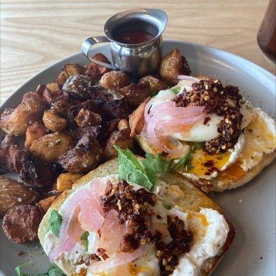 Breakfast tartine