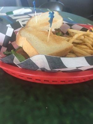 Great blt and fries