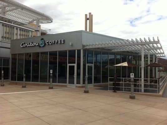 Caribou Coffee on the heels of Target Plaza.