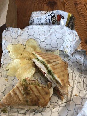 tomato basil panini plus turkey