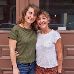 Double Bar Music owners Kelsey Jacobsen and Marcelle Gauvin (left to right)