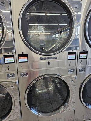 Nice big dryers