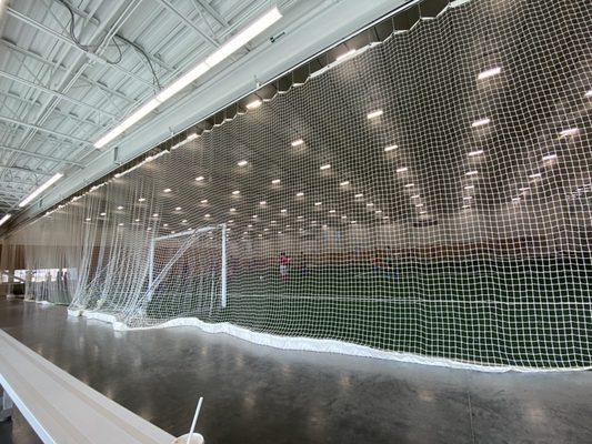 Indoor soccer fields