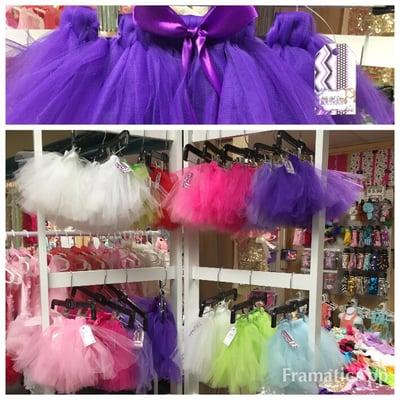 Tutus in different colors and sizes!!!