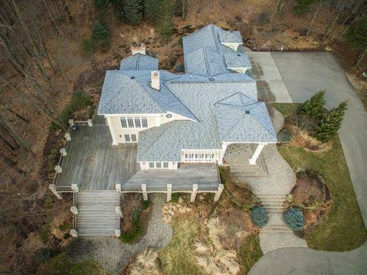 Drone photography provides a unique perspective of a house that a traditional exterior photo cannot. That's for sure!