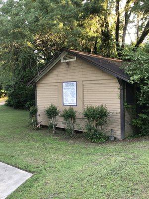 The Boy Scout house is still here. Since 1935.