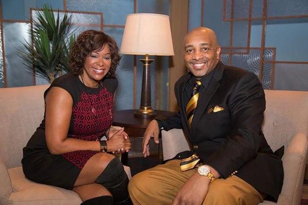 Celebrity Relationship Expert Dr. D Ivan Young makes an appearance on CBS Television's Great Day Houston.