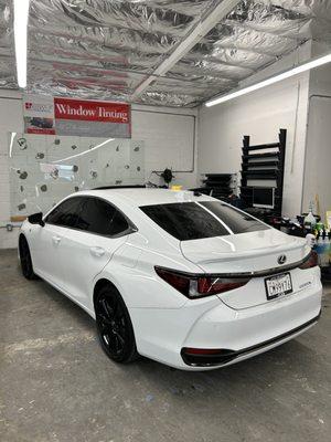 Customer came in for our Regular window tint.