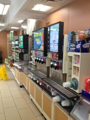 Cleanest slurpee machine ever