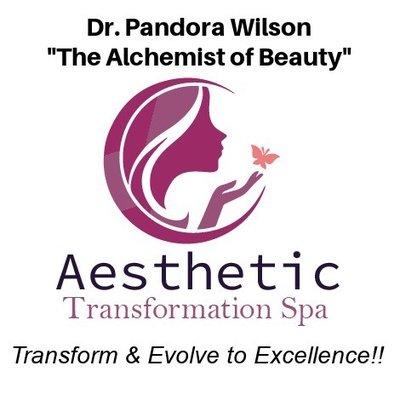 Aesthetic Transformation Spa Aesthetic Transformation Spa Trademark Logo Transform & Evolve to Excellence