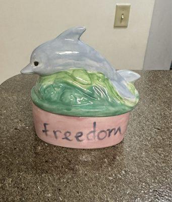 Dolphin jewelry box