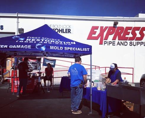 Another great breakfast event @ Express Pipe & Supply in Anaheim