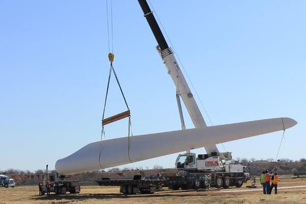 wind turbine crane rental