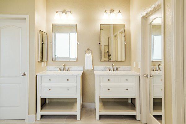 Master Bathroom New Vanity Area