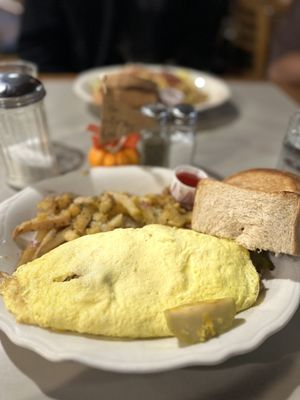 Harvest Apple Sausage Omelette