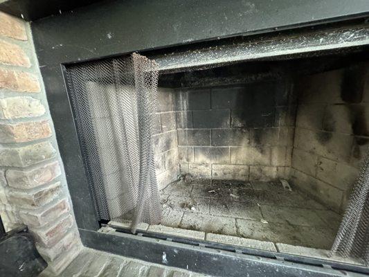 Fireplace inspection