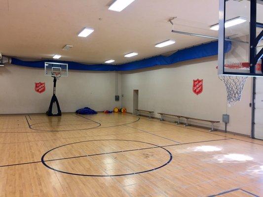 Gymnasium for activities.