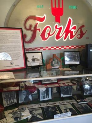 Forks hotel and its history.