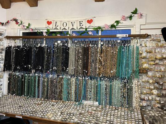 Lots of beautiful beads