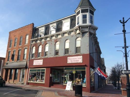 Bloomsbury Lane Toy Shoppe located in the historic Village of Lancaster.