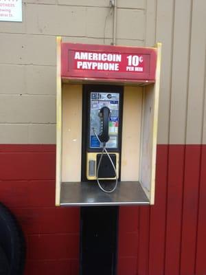 A working payphone. #relic