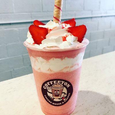 Strawberry Frappe