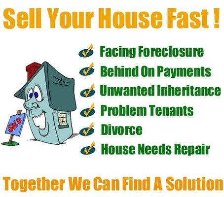 We Buy Houses Fast, For Cash, In Any Condition - No Exceptions!