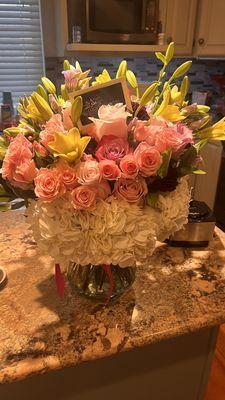 My birthday flowers....WOW