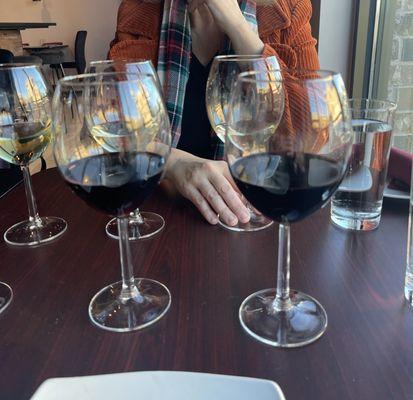 Wine flights