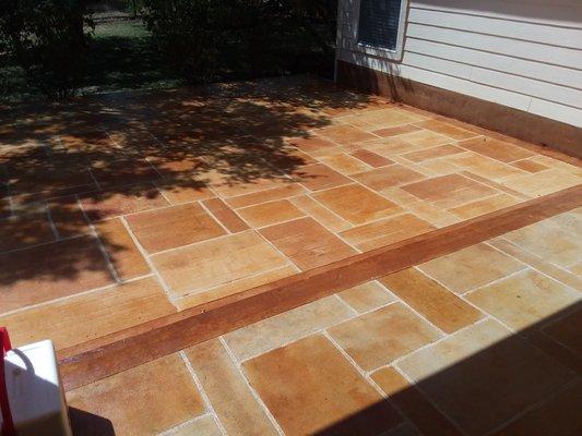 Garza's floor refinishing: Patio